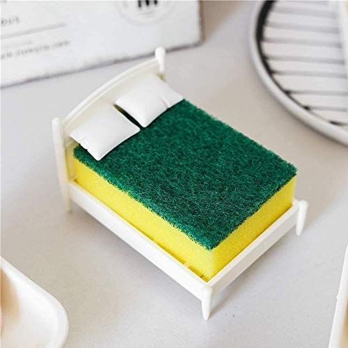 OTOTO Bed-Shaped Kitchen Sponge Holder