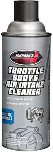 Johnsen's 4720-12PK Throttle Body and Air Intake Cleaner - 10 oz., (Pack of 12)