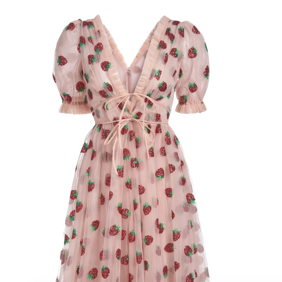Strawberry Midi Dress
