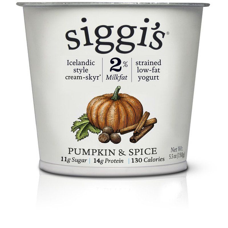 Pumpkin & Spice Icelandic Style Cream Skyr
