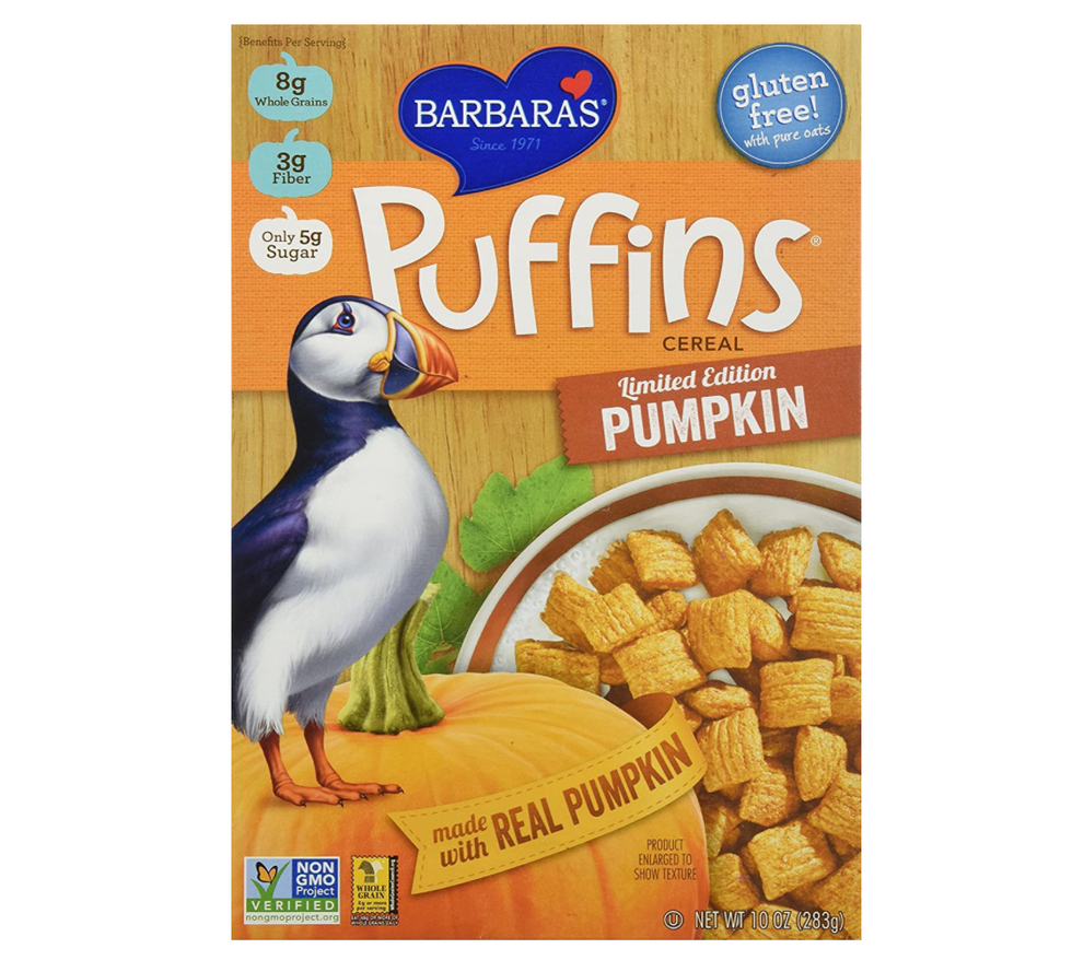 Puffins Pumpkin Cereal