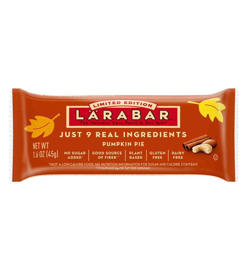 Pumpkin Pie Fruit & Nut Bar