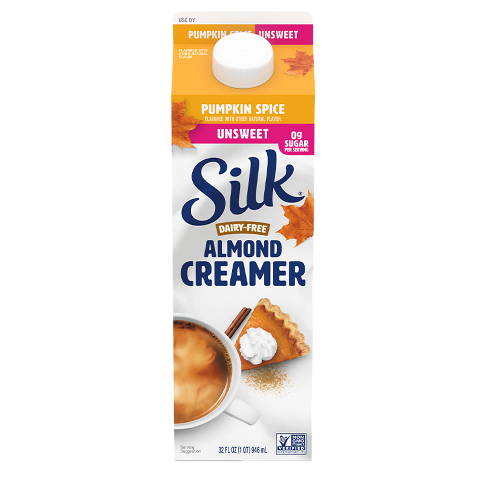 Unsweetened Pumpkin Spice Dairy-Free Almond Creamer
