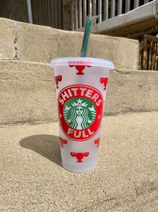 Shitter's Full Starbucks Cup