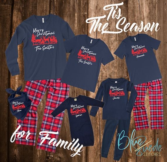 Personalized Pajama Set. Custom Pajama Set.