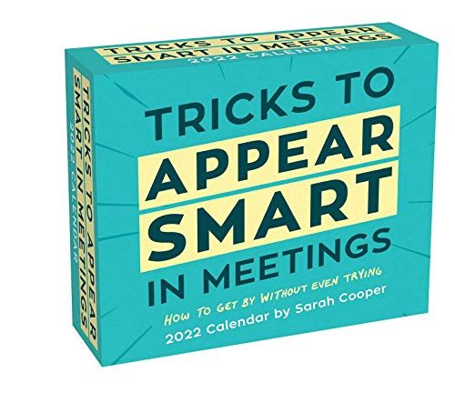 Tricks to Appear Smart in Meetings 2022 Calendar