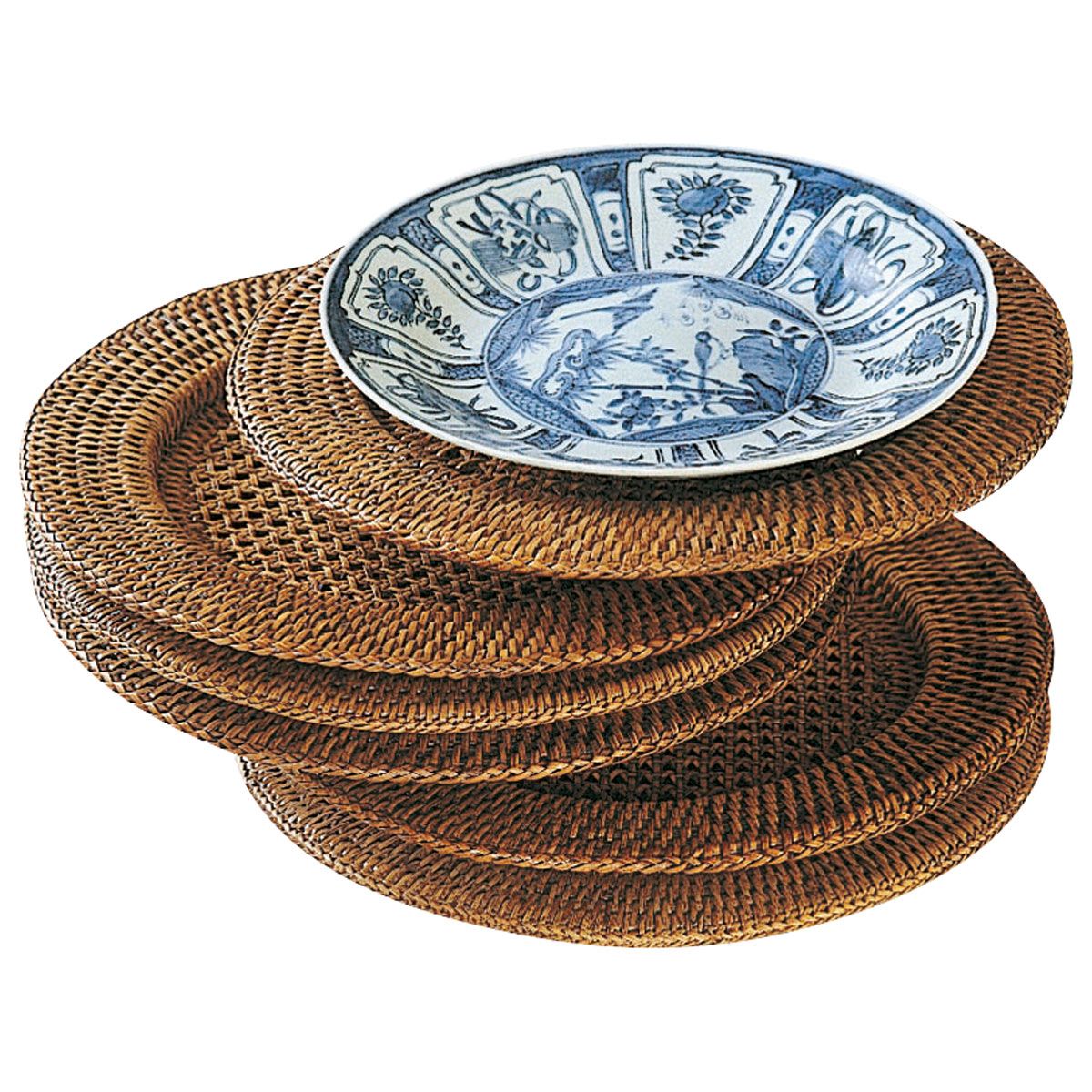 Rattan Charger Plate 