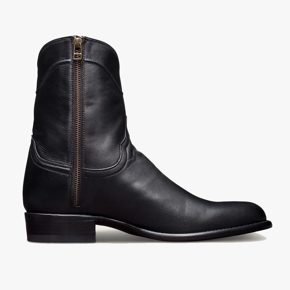 Ankle Boots with Contrasting Lining for Men