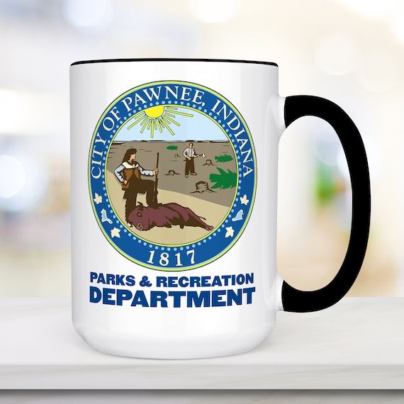 Parks and Rec City of Pawnee Seal Coffee Mug