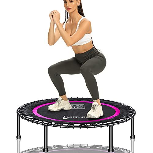 40~38" Mini Trampoline Rebounder Safety Net Pad Fitness Gym Home Exercise -2022 