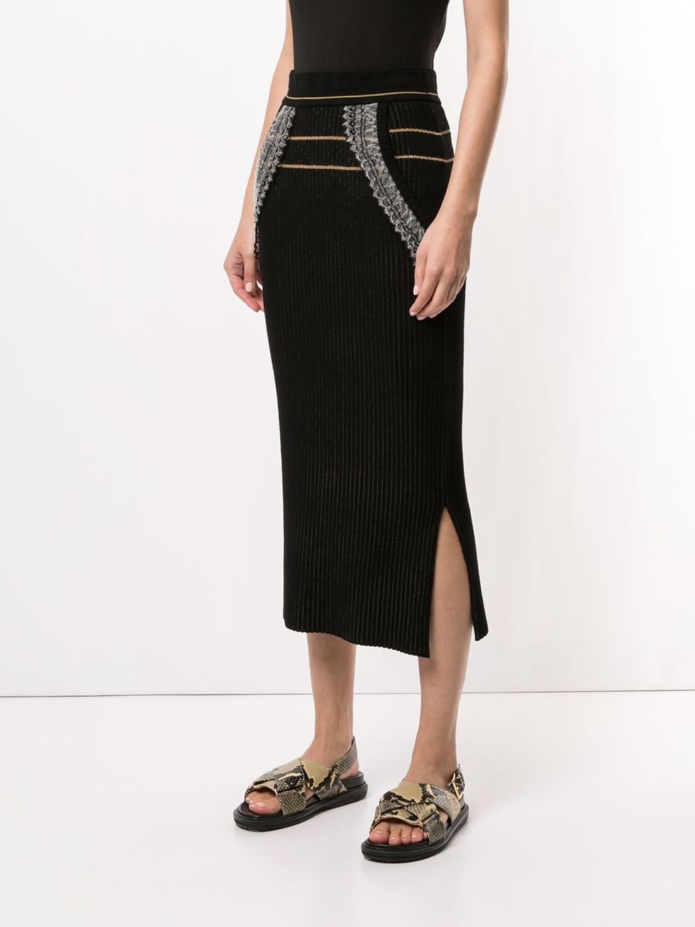 針織裙推薦20：Mame Kurogouchi針織裙