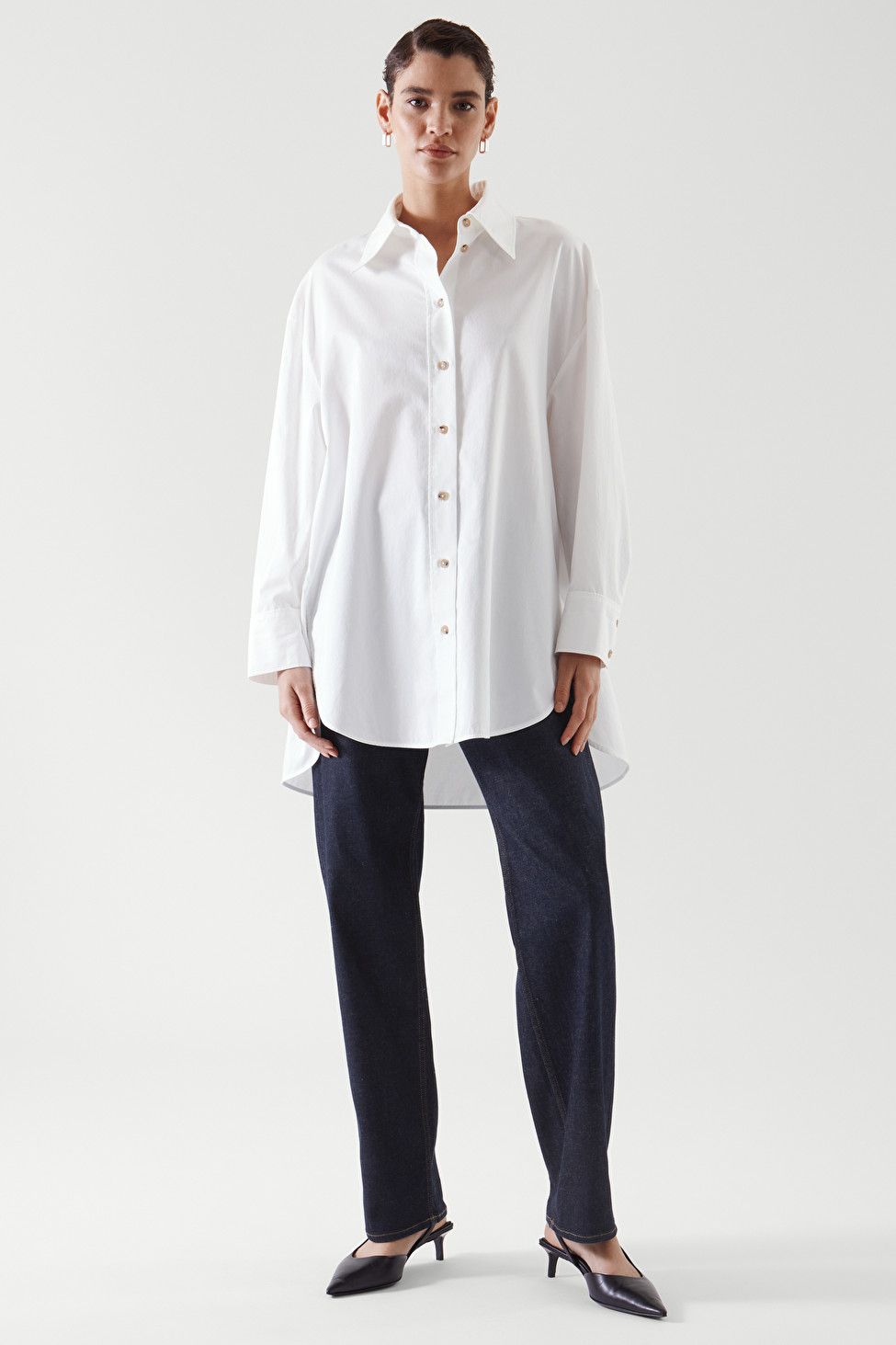 Best ladies white shirts: oversized, broderie, ruffle and poplin