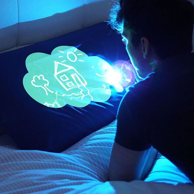 Illuminated Doodle Pillowcase 