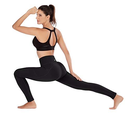 Solid Knee Length Short Spandex Yoga Leggings 3 Pack (Black, Navy,  Charcoal) - Walmart.com