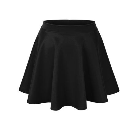 Stretchy Flared Skirt
