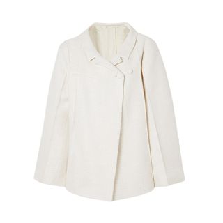 Cotton-blend Boucle Tweed Jacket