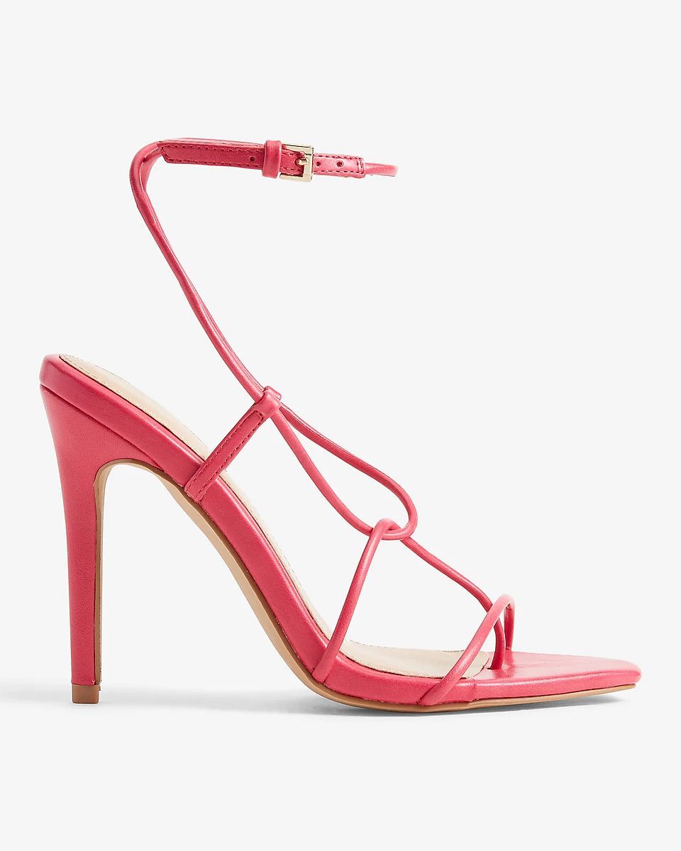 Barely There Strappy Heeled Sandals