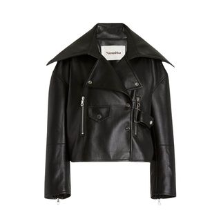Ado Leather-Blend Jacket