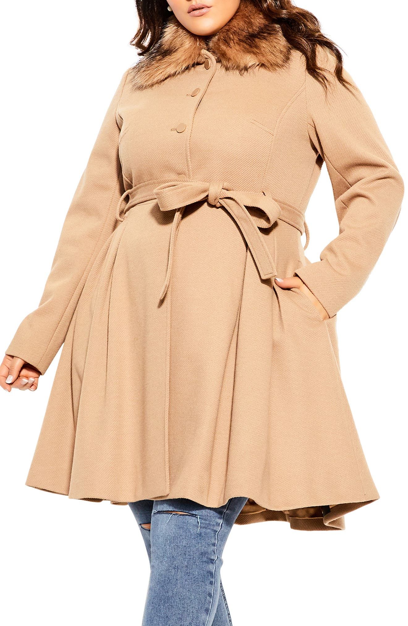 plus size women's winter parkas