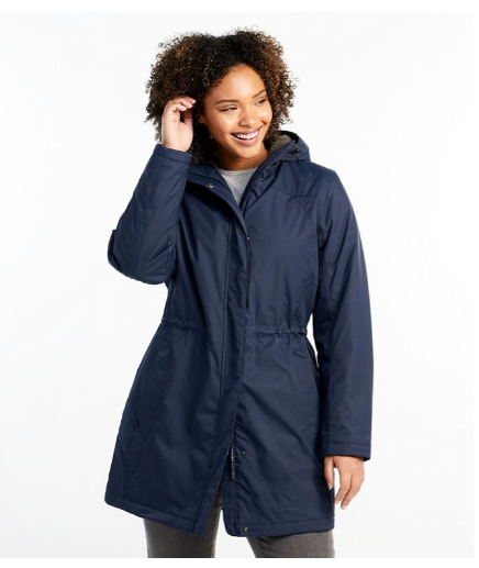 llbean warmest women's coat