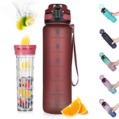 Opard 32oz Sports Water Bottle 