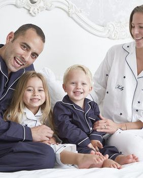 Personalised Family Pyjamas, from £89.50 for family set