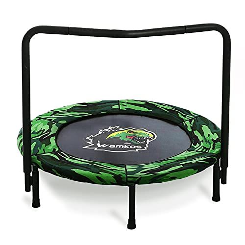 Dinosaur Mini Trampoline for Kids with Handle