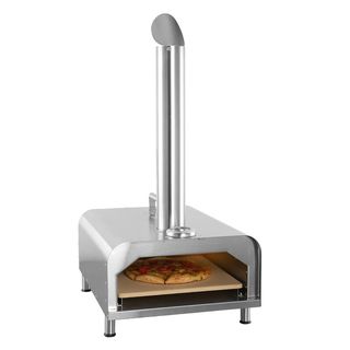 Stainless Steel Wood-Fired Pizza Oven 