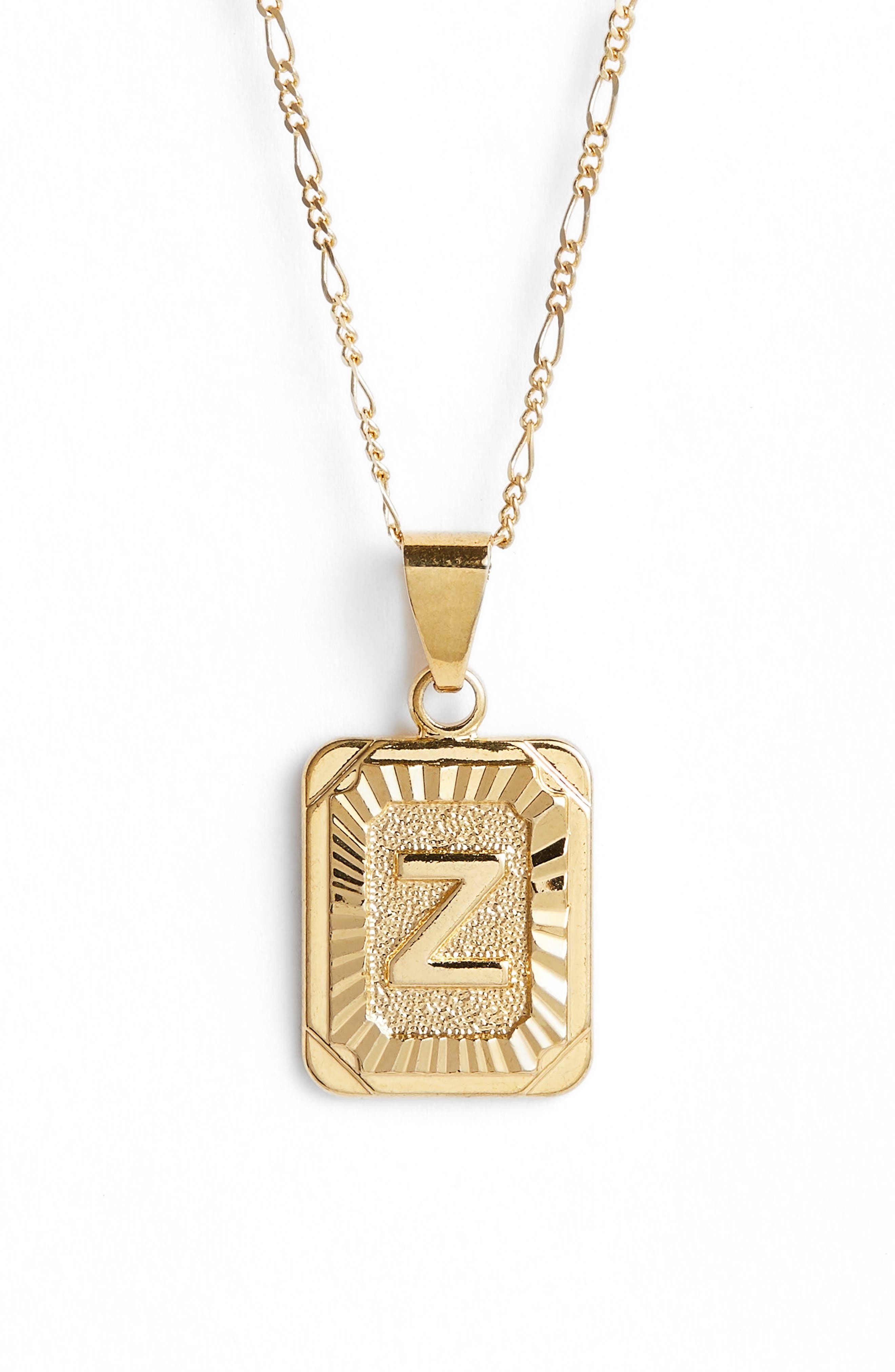 Bracha initial store necklace nordstrom