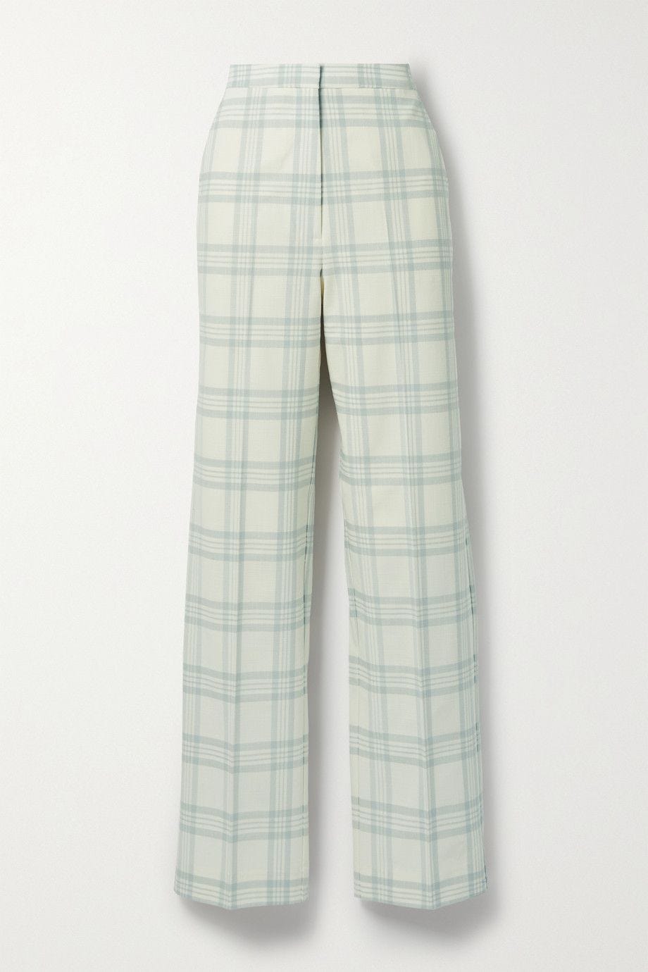 Angelina Checked Woven Straight-Leg Pants, Net A Porter, £190