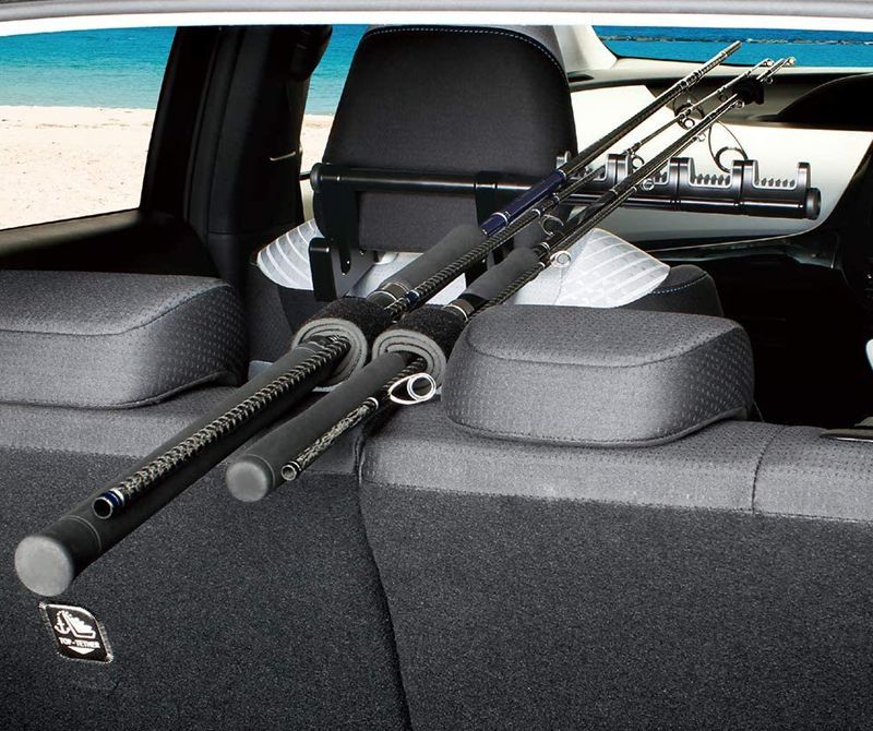 Suction cup Fishing Rod Carrier Vehicle Rod Carrier System for Truck or  Boat/Car