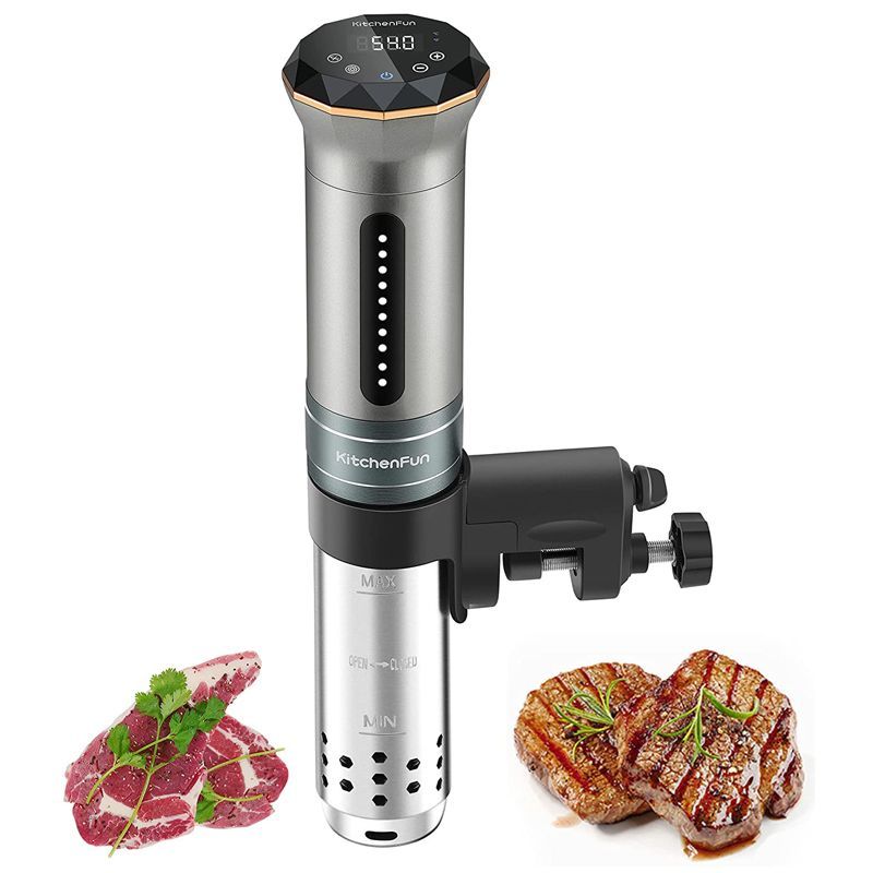 Greater Goods Kitchen Sous Vide - Precision Cooker, Powerful SousVide  Machine, 1100 Watts, Designed in St Louis, Ultra Quiet With a Brushless  Motor
