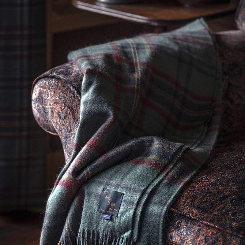 The Fife Arms Tartan Blanket