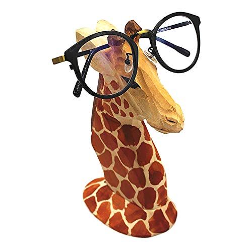 New Giraffe Head Pot and Glasses Holder Addition To Any Bedside or Living Space. 