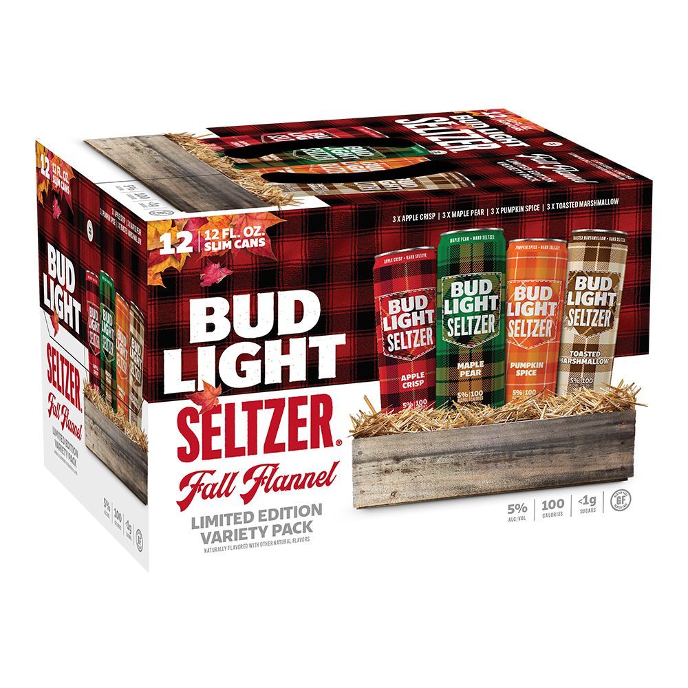 bud light fall flannel seltzer variety pack