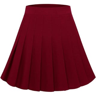 Women Pleated Mini Skirt