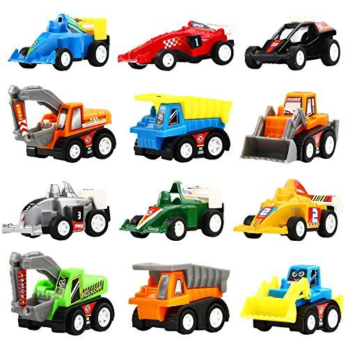8 x Mini Pull Back Cars Model Entertainment Baby Toys Racing Vehicle Kids Gift 