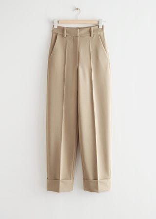Relaxed Press Crease Trousers