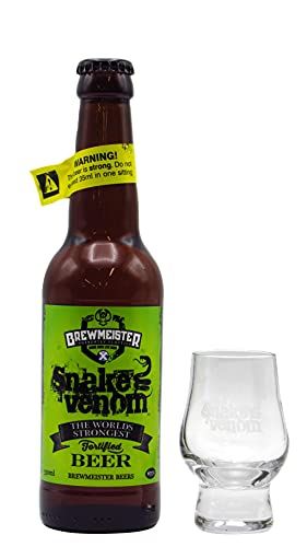 Brewmeister - Snake Venom World's Strongest Beer & FREE Branded Glass - Beer