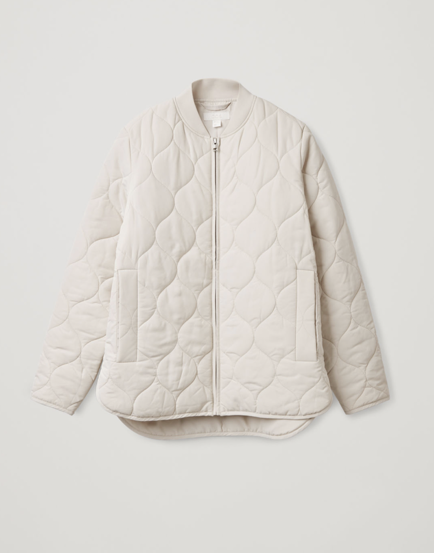 GIACCA QUILTED PANNA 