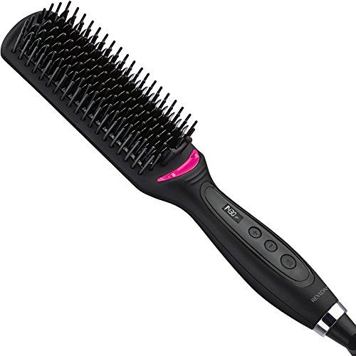 Wisdom Selection Hair Straightener Comb, Ceramic Fast Heating Electric  Straightening Brush for Thick Hair, Less Damage & Easier-to-Use Hot Tool  Than
