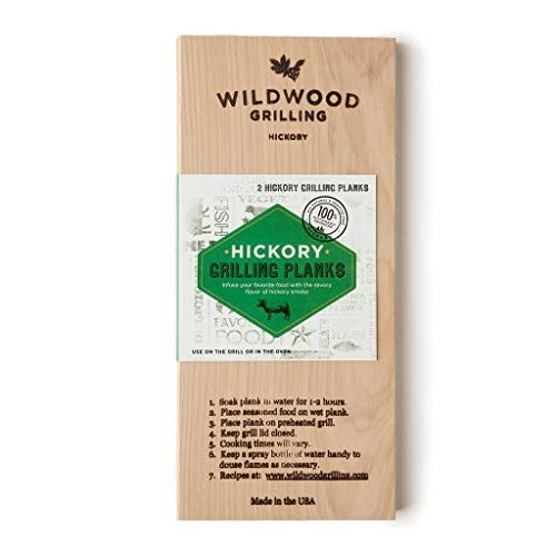 Wildwood Grilling Plank, Hickory (2-Pack)
