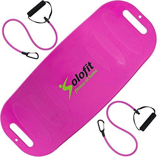 Balance Fit Board with Resistance Bands 