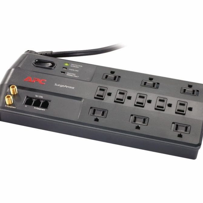 Surge Protector with Telephone, DSL and Coaxial Protection