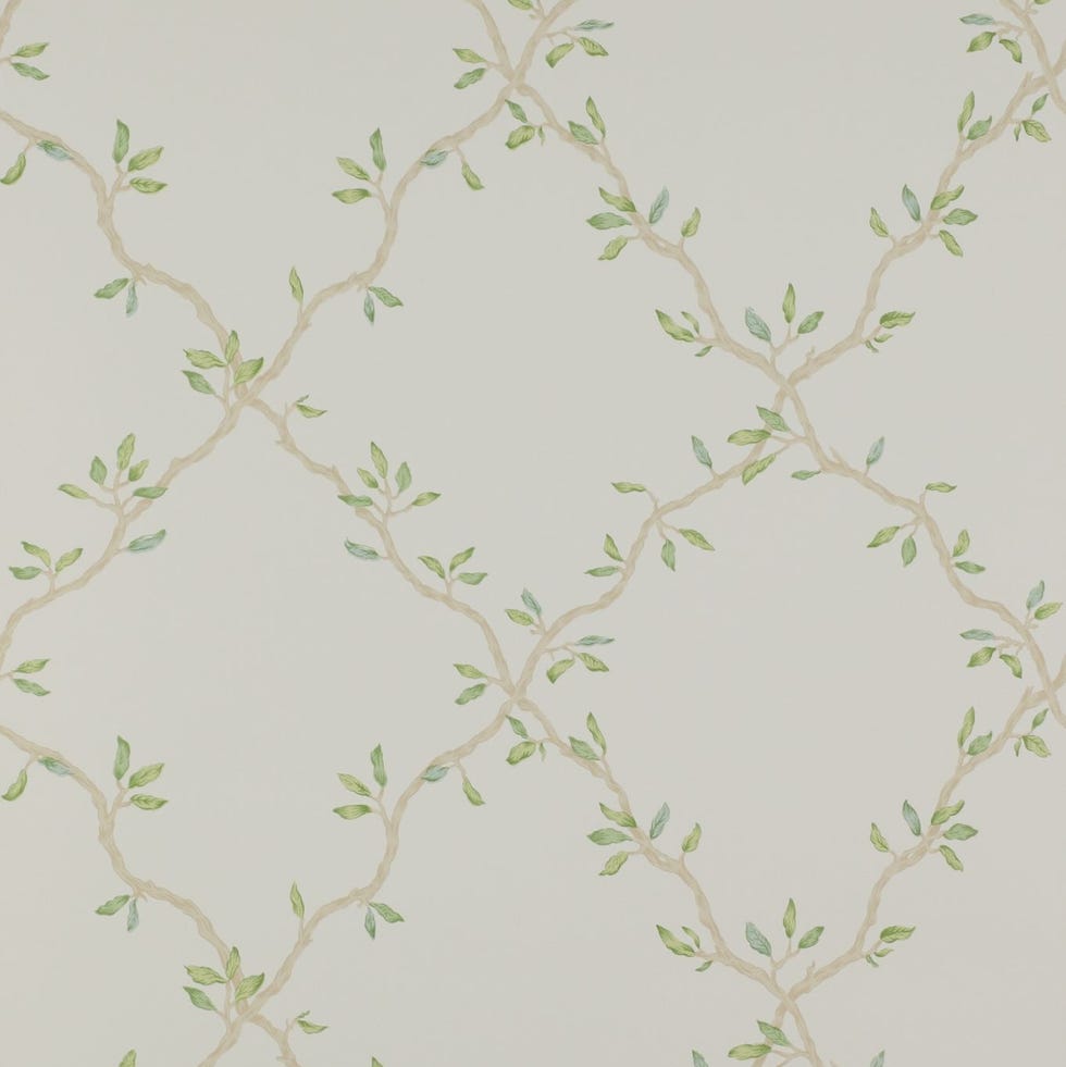 Colefax and Fowler Leaf Trellis Wallpaper