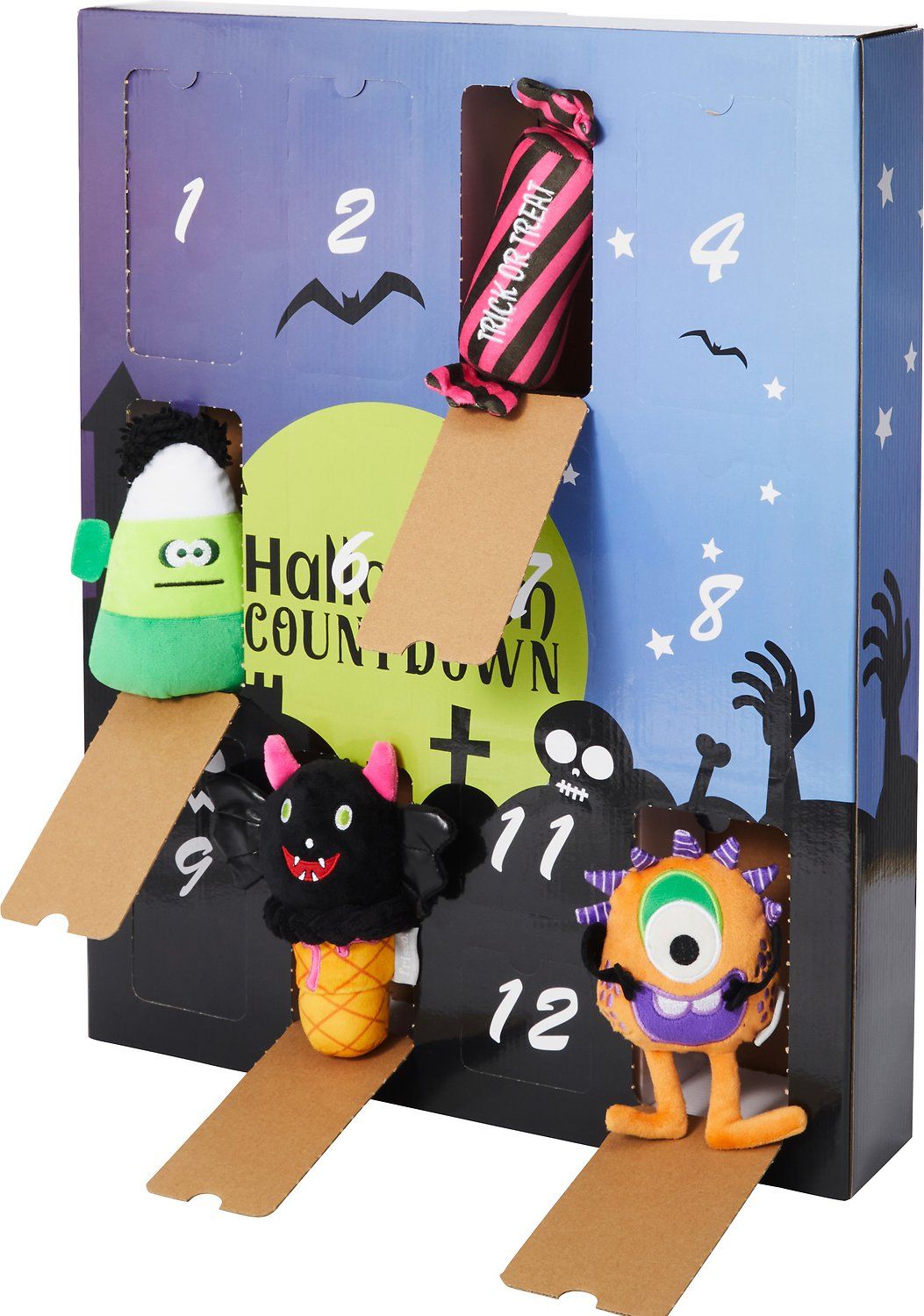 Frisco Halloween Advent Calendar with Toys for Dogs
