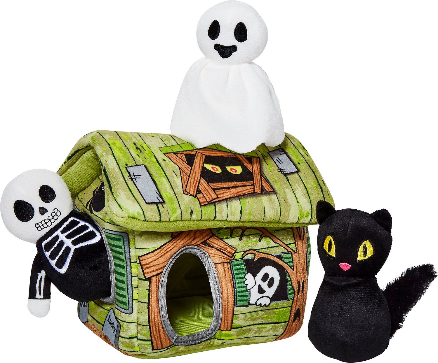 Haunted Shack Hide and Seek Dog Toy
