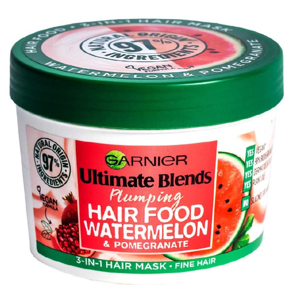 Garnier Ultimate Blends Plumping Hair Food Watermelon 3-in-1 Hair Mask