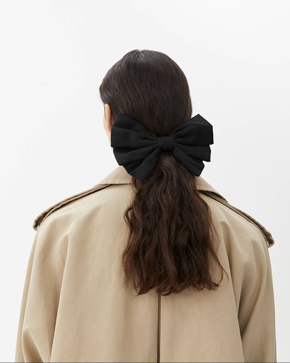 Linen Bow Hair Clip, £15