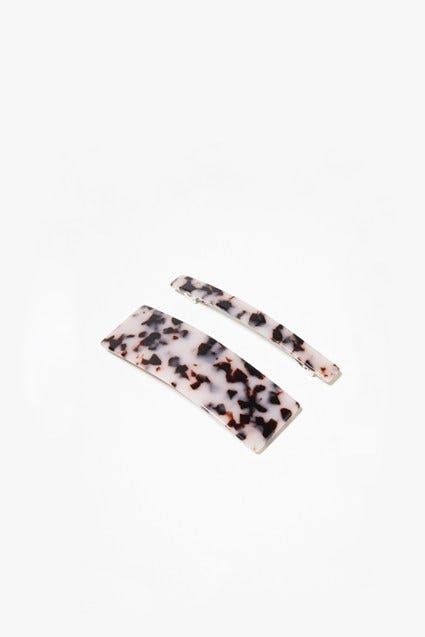 Resin Duo Hair Clips